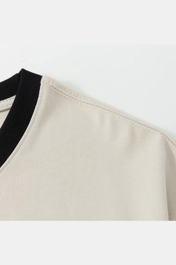 Футболка YMKASHIX HELLCOME logo кремовый