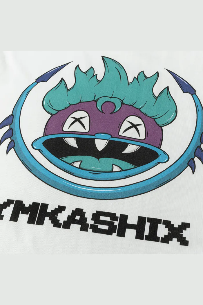 Футболка YMKASHIX 8-bit белый