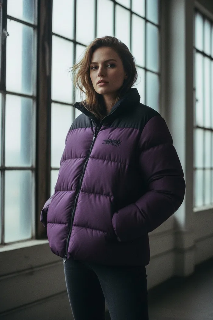 Куртка ANTEATER Downjacket-Combo-Violet женская