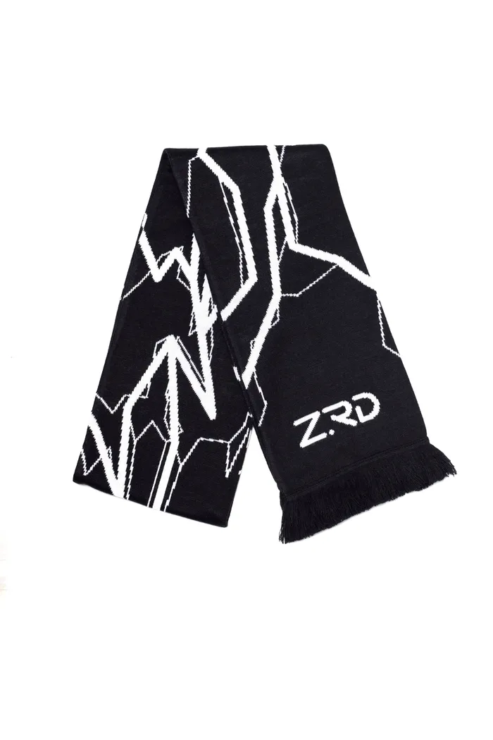 Шарф Flash черный мужской