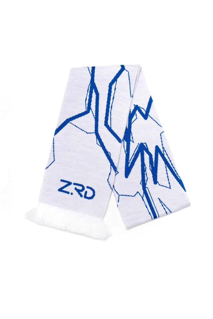 Шарф Flash белый мужской