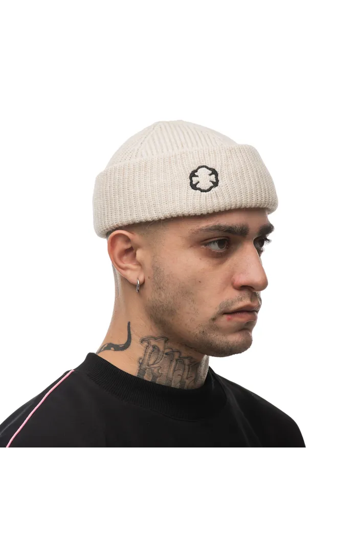 Шапка Logo бежевая мужская