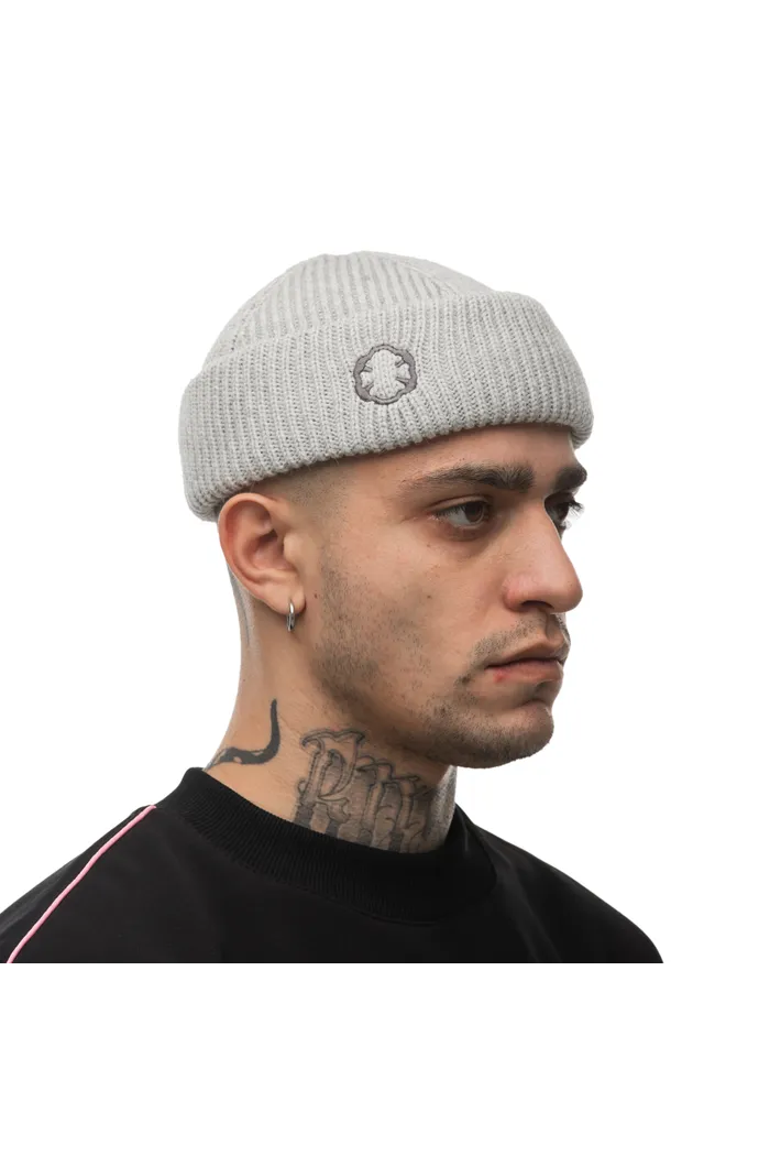 Шапка Logo серая мужская