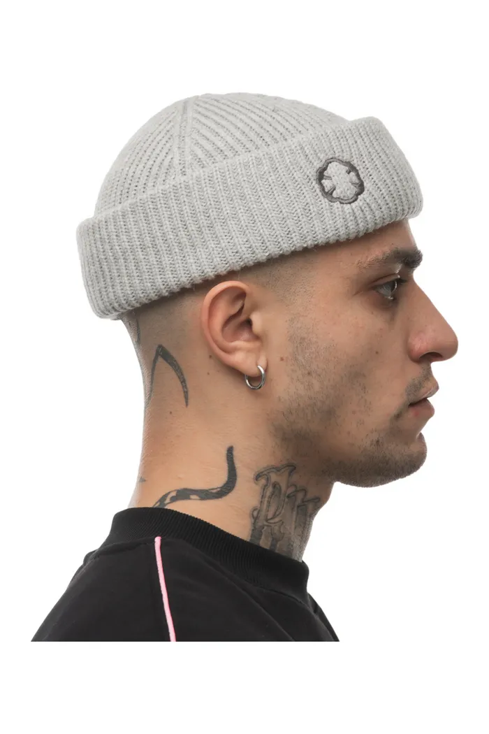 Шапка Logo серая мужская