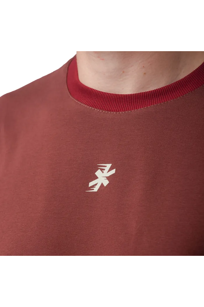 Футболка Hood weather star бордовая мужская