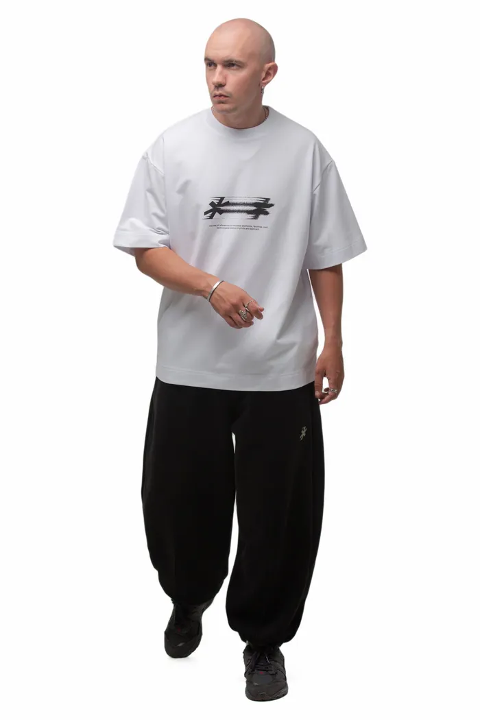 Футболка Hood weather белая мужская