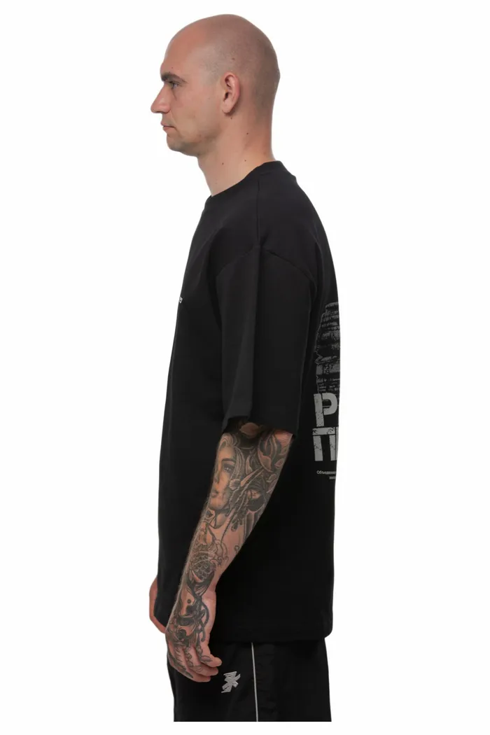 Футболка Workflow черная мужская