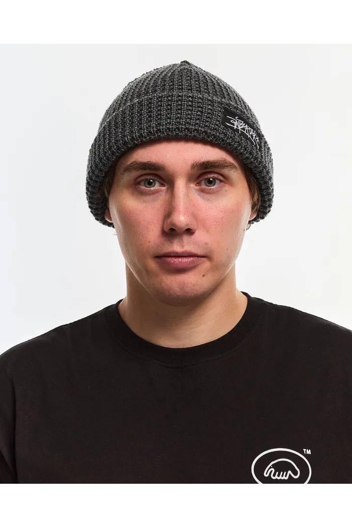 Шапка ANTEATER Ant-Hat2-Waffle-Grey серая