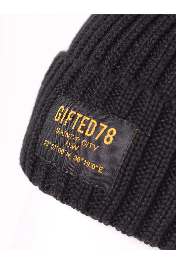 Шапка GIFTED78 DAILY/161 черная
