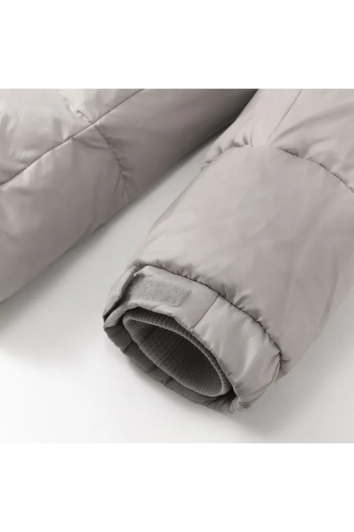 Пуховик YMKASHIX Star светло-серый мужской