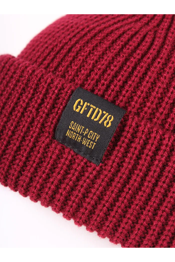 Шапка GIFTED78 NOIR/167 бордовая
