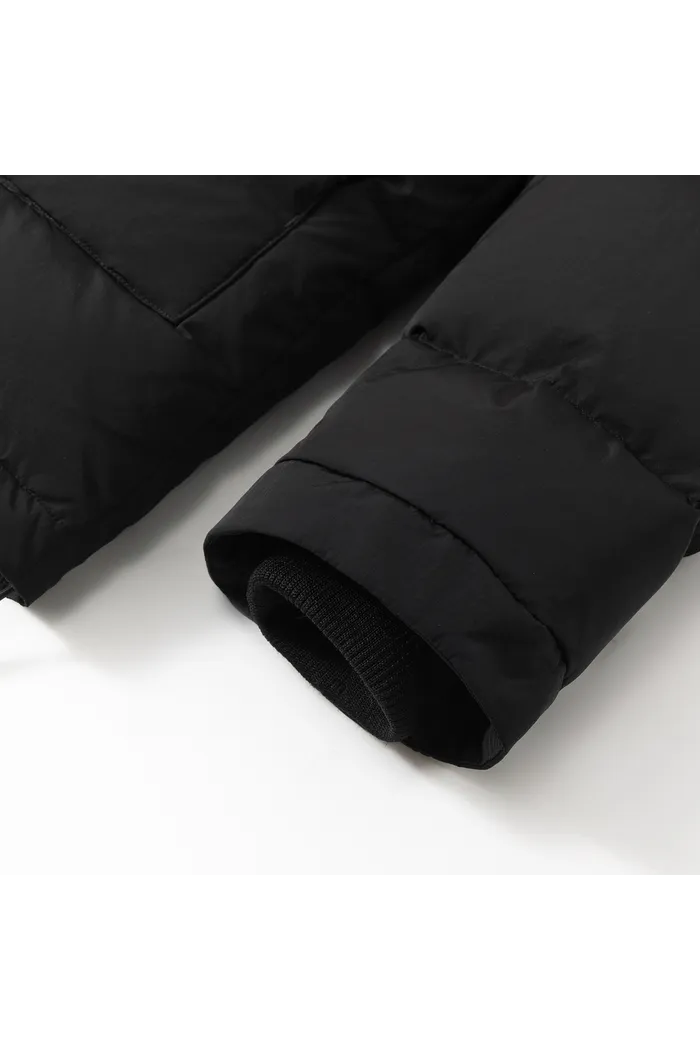 Пуховик YMKASHIX HTF Logo черный мужской