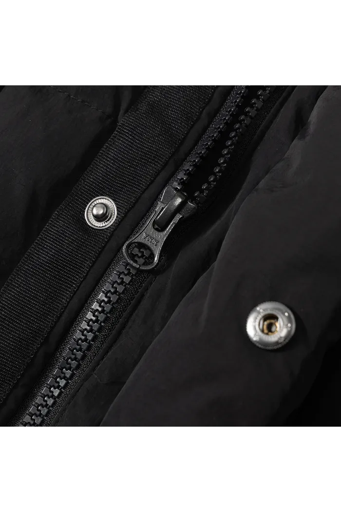 Пуховик YMKASHIX HTF Logo черный мужской