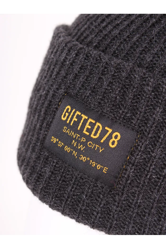 Шапка GIFTED78 JERRY/156 антрацит