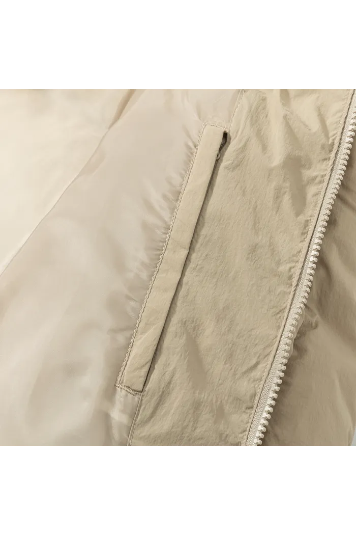 Пуховик YMKASHIX HTF Logo песочный мужской