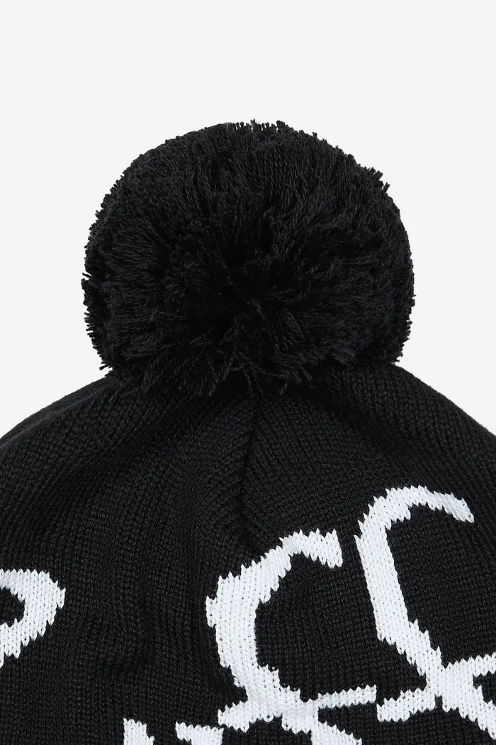Шапка Cashier's Cheque Beanie Black/White черно-белая мужская