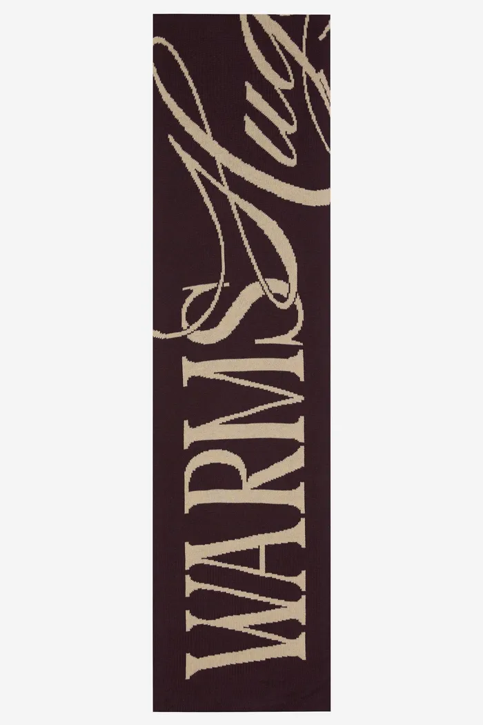 Шарф Warms Hugs Protects Scarf Violet винный мужской