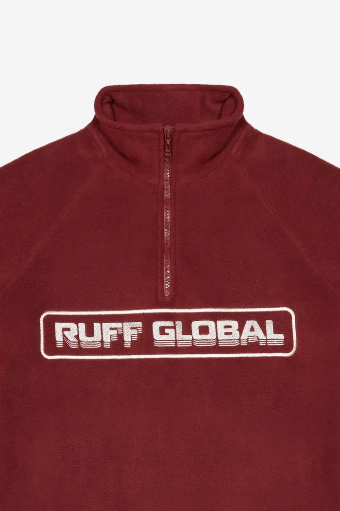 Толстовка Halfzip Fleece Jacket Brick кирпичная мужская