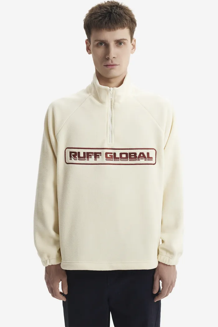 Толстовка Halfzip Fleece Jacket Cream кремовая мужская