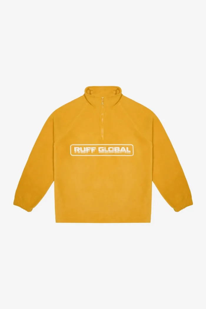 Толстовка Halfzip Fleece Jacket Mustard горчичная мужская