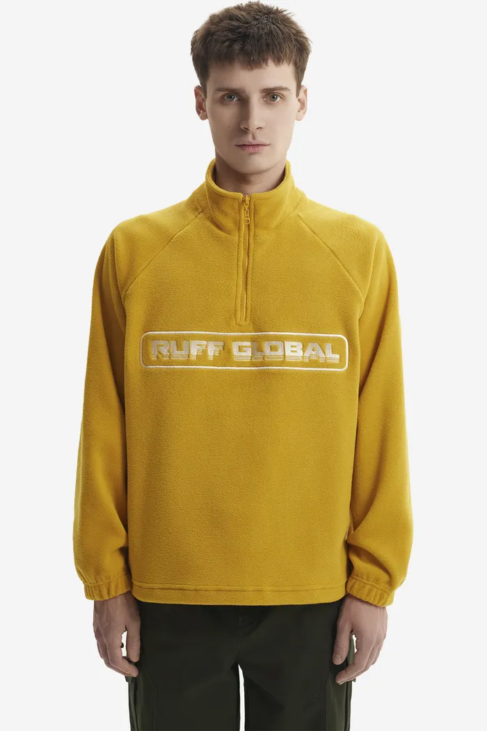Толстовка Halfzip Fleece Jacket Mustard горчичная мужская