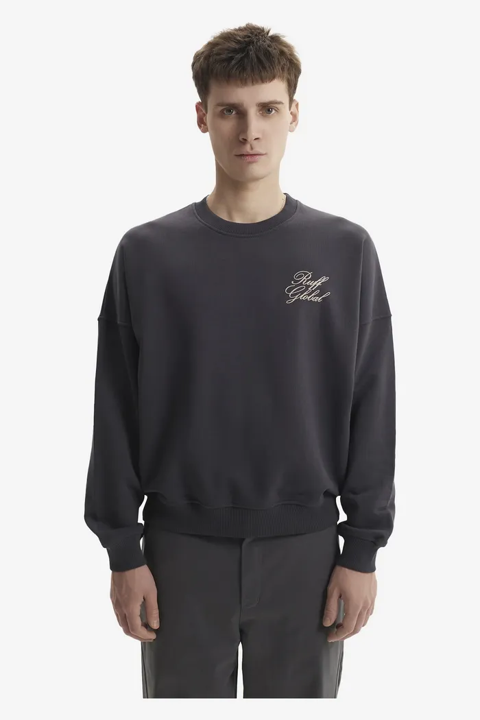 Свитшот Oversized Sweatshirt Dark Grey темно-серый мужской