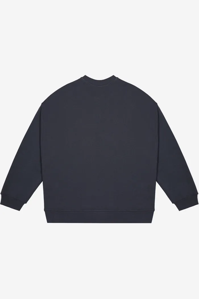 Свитшот Oversized Sweatshirt Dark Grey темно-серый мужской