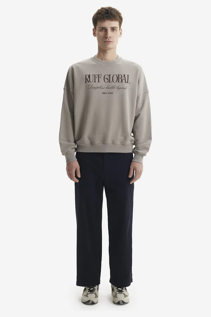 Свитшот Oversized Sweatshirt Grey серый мужской