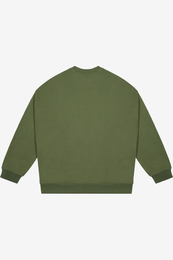 Свитшот Oversized Sweatshirt Khaki хаки мужской