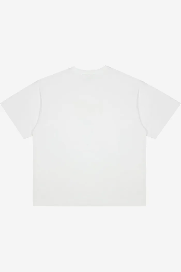 Футболка Gas Lighter T-Shirt Milk молочная мужская