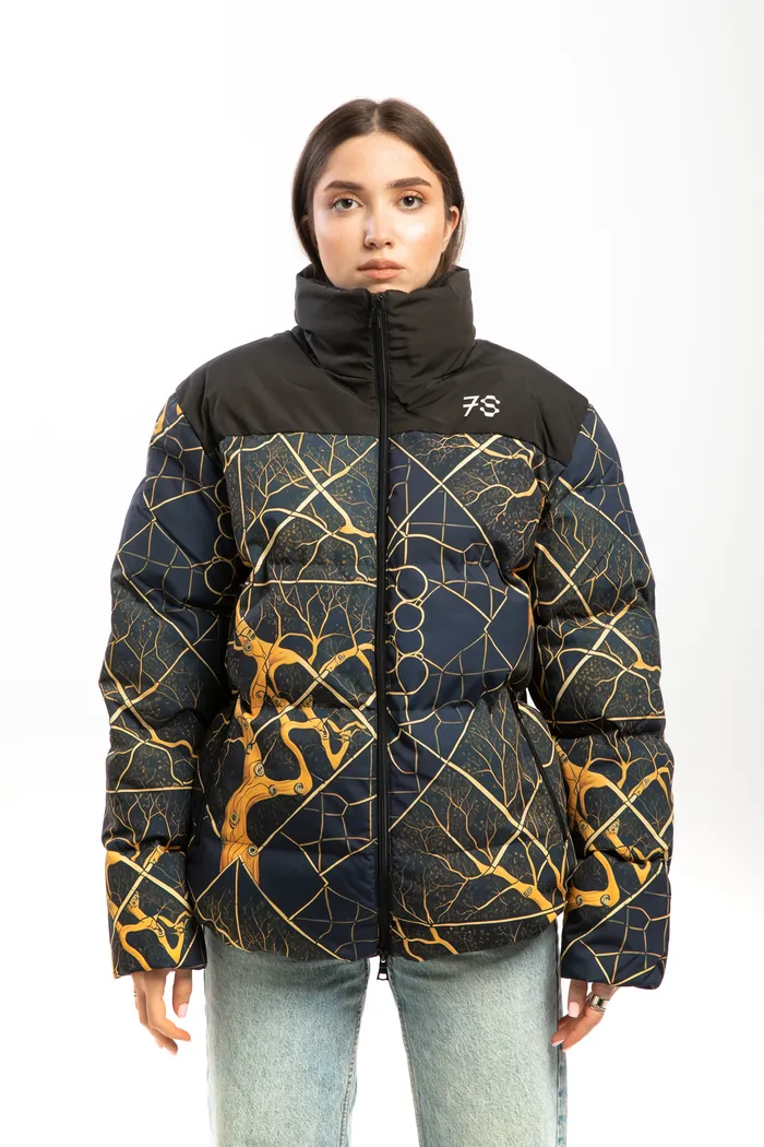 Куртка С7МЬ x Sxema Roots черная женская