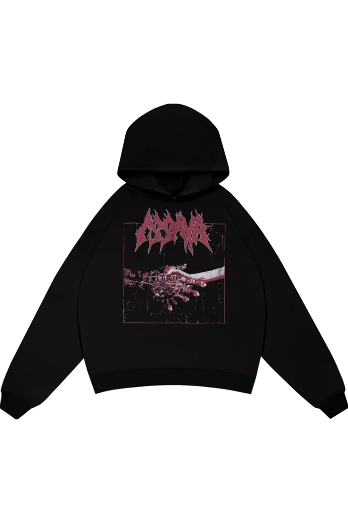 Худи ISSAYA New Order Black черное женское