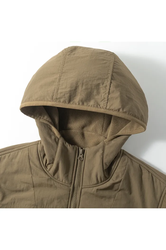 Худи YMKASHIX Zip Ranger коричневое женское