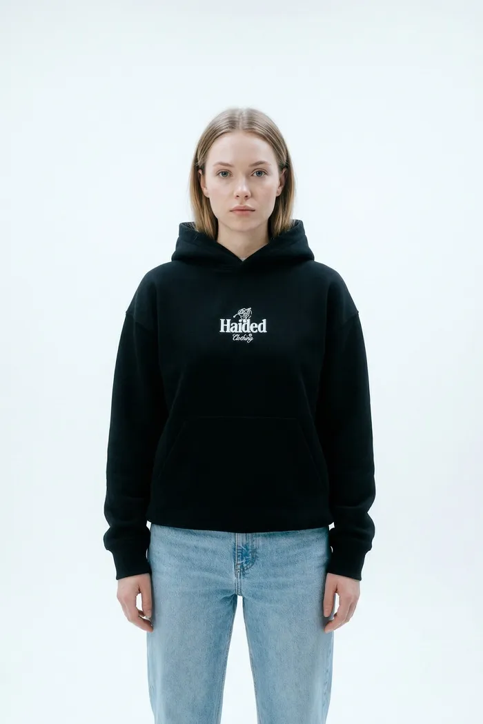 Худи GOLF RLXD HW HOD чёрное женское