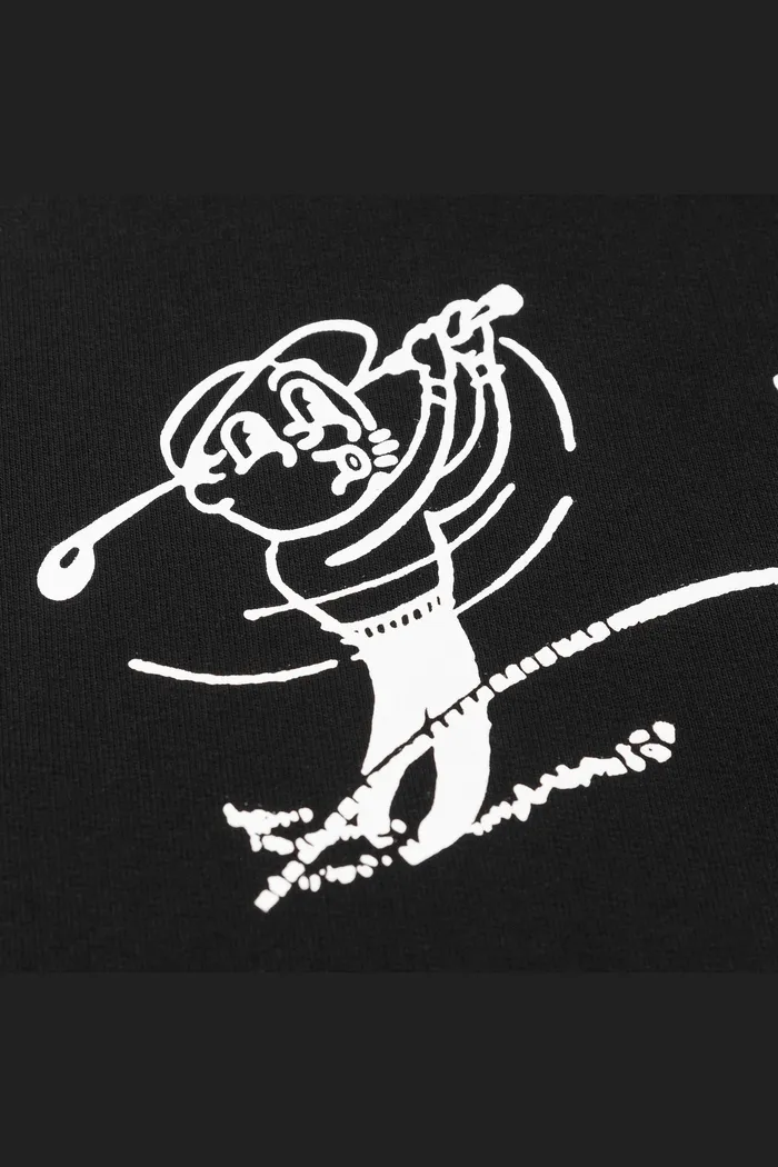 Худи GOLF RLXD HW HOD чёрное женское