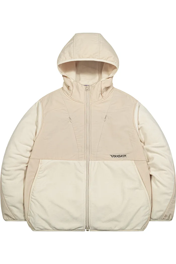 Худи YMKASHIX Zip Ranger бежевое женское