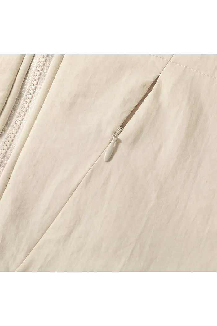 Худи YMKASHIX Zip Ranger бежевое женское