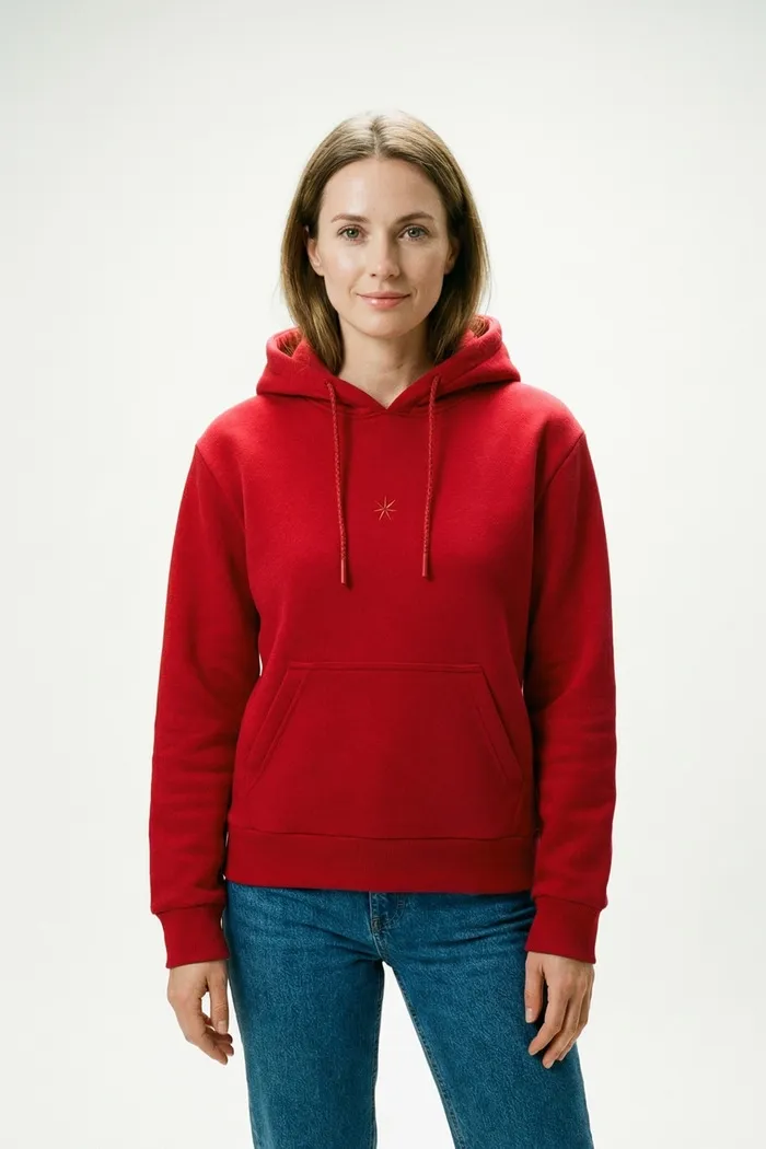 Худи SS2RED красное женское