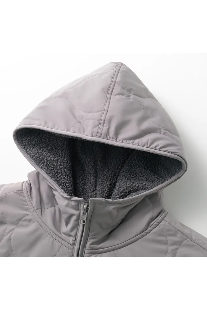 Куртка двухсторонняя YMKASHIX Liner серая женская