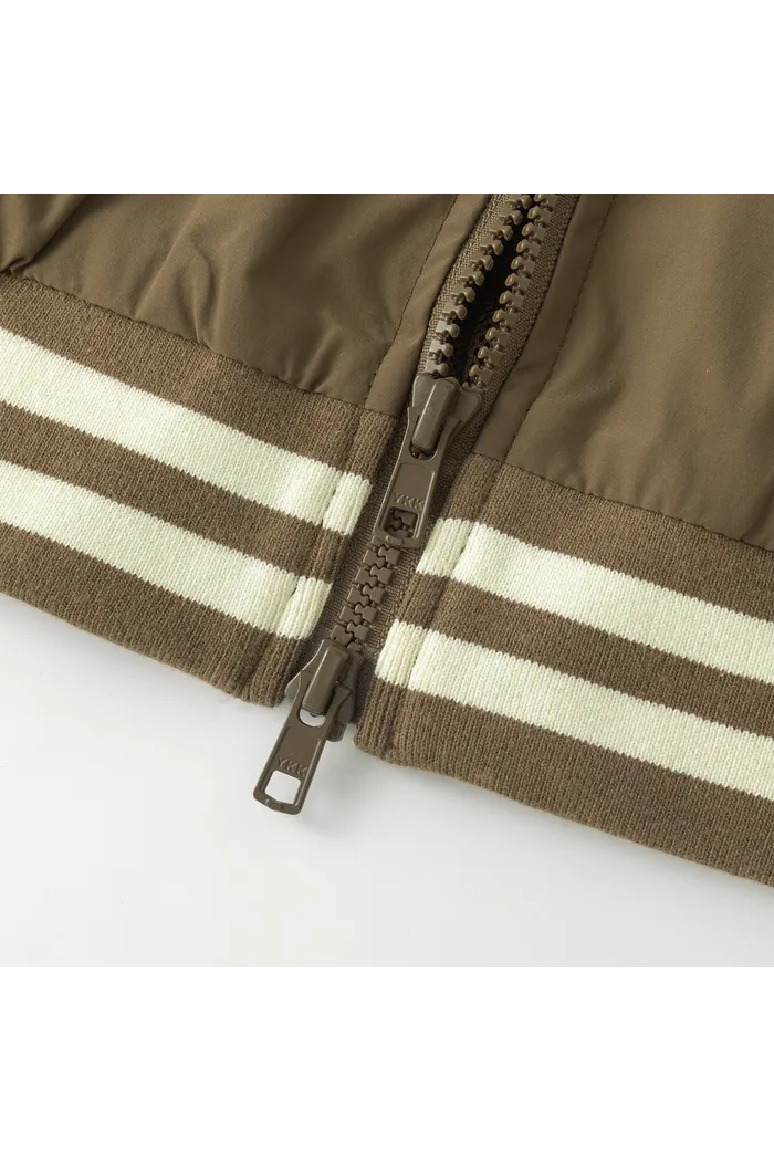 Олимпийка YMKASHIX College песочная/коричневая женская