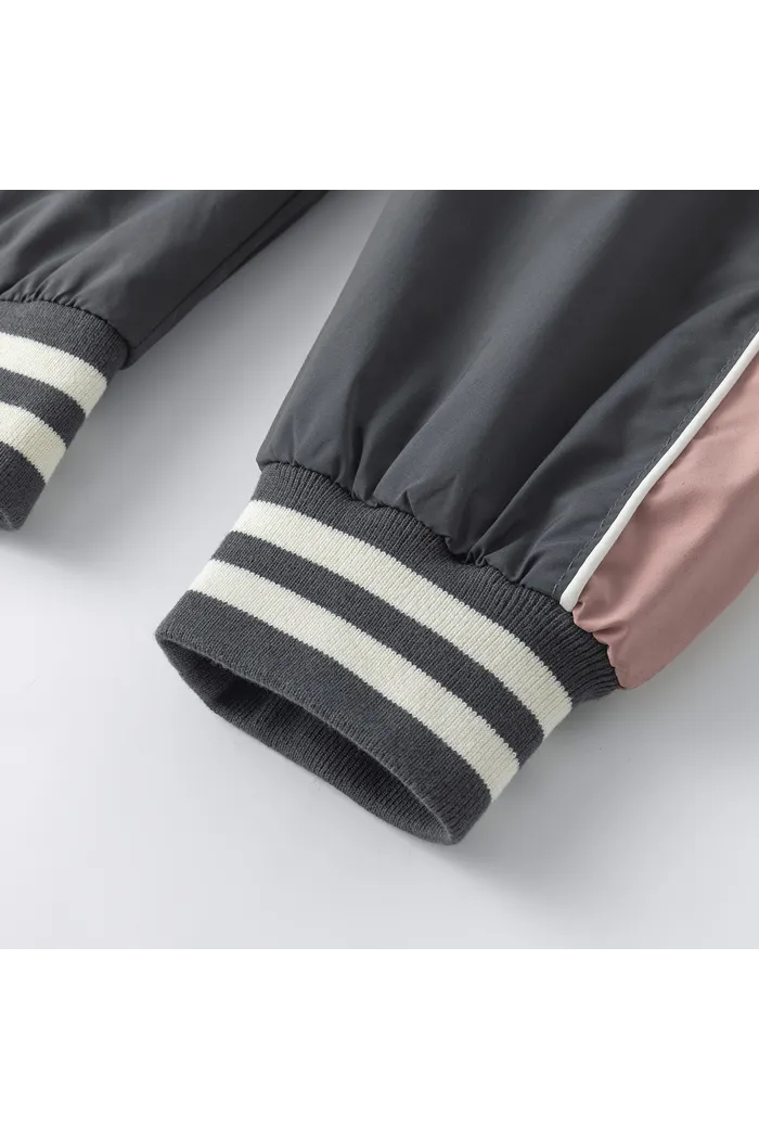 Олимпийка YMKASHIX College пурпурная/графитовая женская