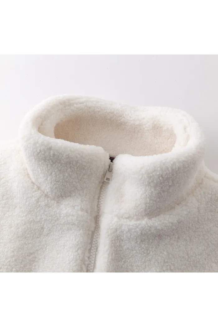 Куртка YMKASHIX Furry Big Logo HTF бело-фиолетовая женская