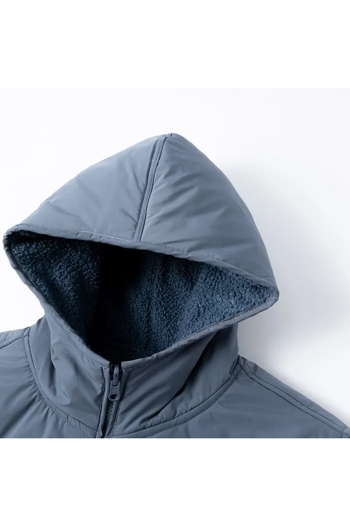 Куртка двухсторонняя YMKASHIX пыльно-синяя женская