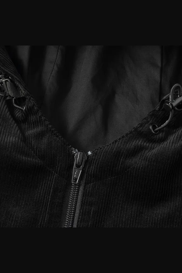 Анорак YMKASHIX Velvet черный женский