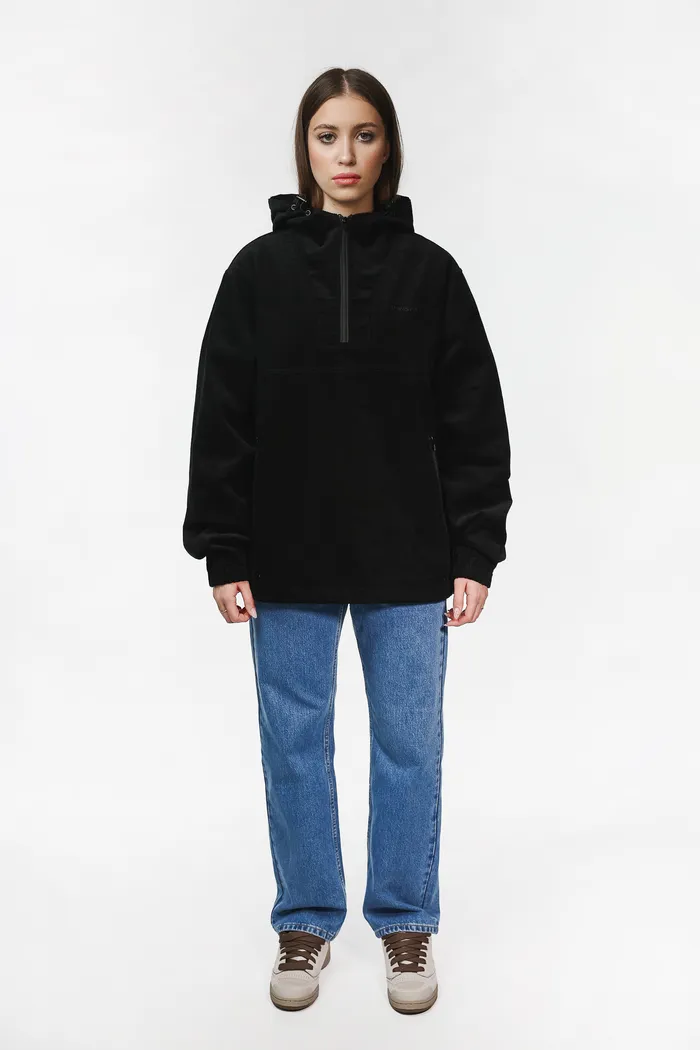 Анорак YMKASHIX Velvet черный женский