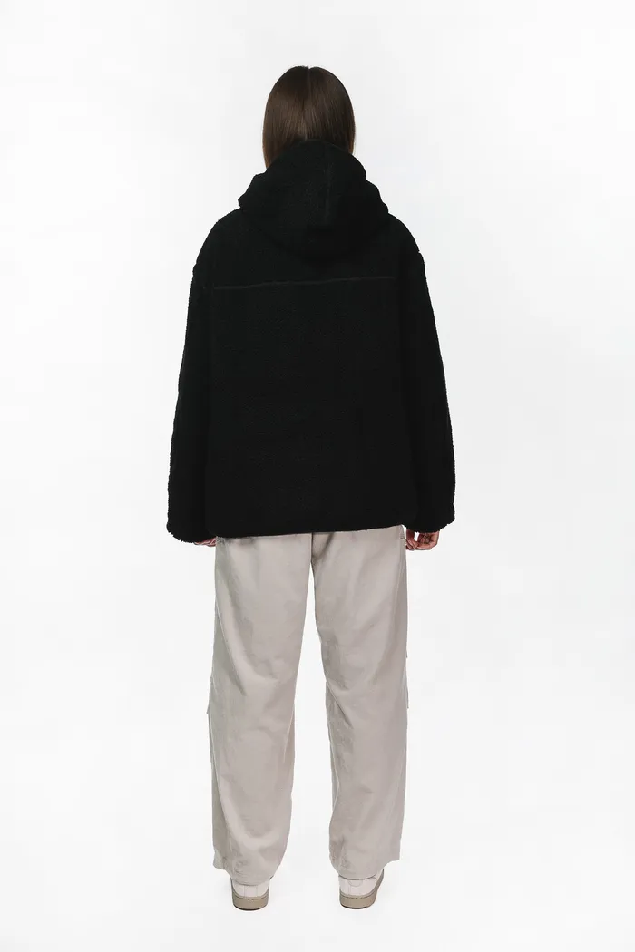 Куртка YMKASHIX двухсторонняя черная женская