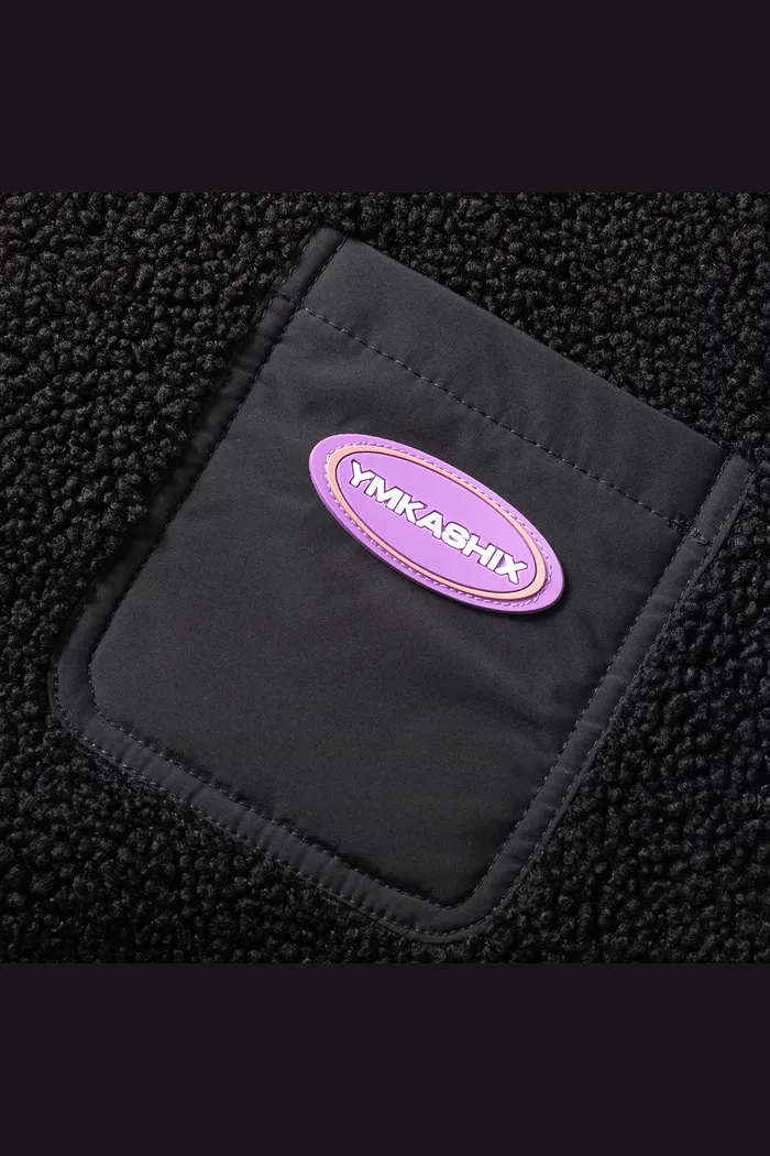 Куртка YMKASHIX двухсторонняя черная женская