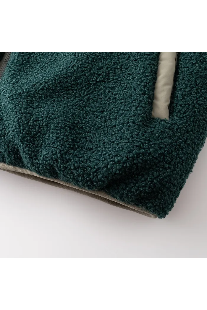 Куртка YMKASHIX двухсторонняя зеленая женская