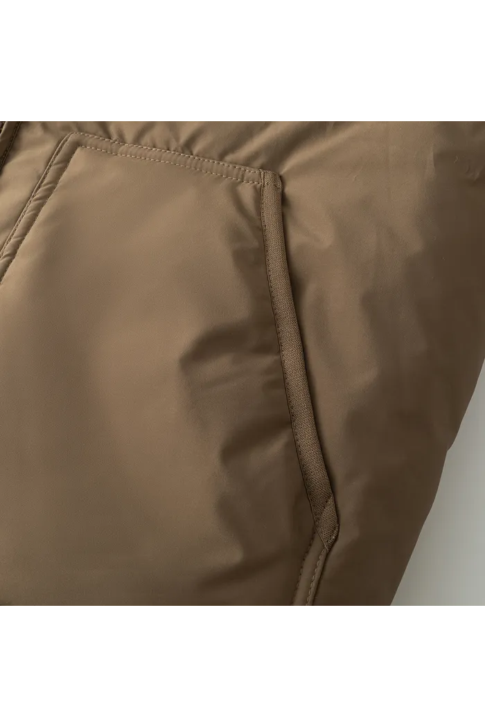 Куртка YMKASHIX двухсторонняя коричневая женская