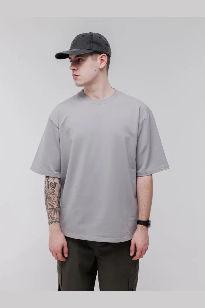 Футболка GIFTED78 Heavy/740 светло-серый